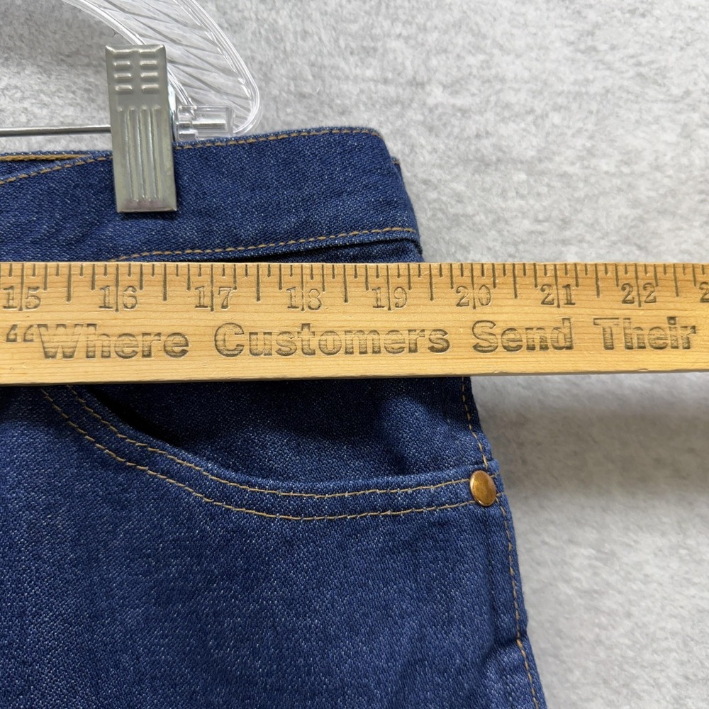 Wrangler Cowboy Cut 13MWZ Jeans Mens 38x34 Blue Regular Bootcut Western Denim - Picture 2 of 7